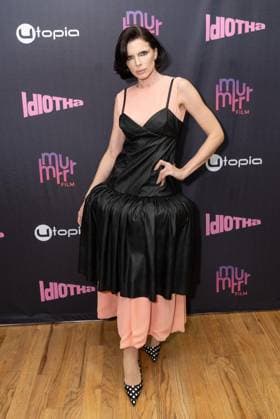 February 5, 2026, Bronx, New York, USA: Julia Fox wearing dress by Nicklas Skovgaard attends premiere of Idiotka at Crown Hill Theatre in New York, NY on February 5, 2026. Bronx USA - ZUMAr339 20260205_znp_r339_031 Copyright: xLevxRadinx