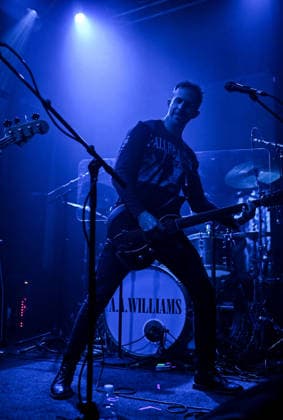 Searchlights performing at Bush Hall, London UK, 5th February 2026 Searchlights open for A.A Williams at Bush Hall, London UK, 5th February 2026, Credit:Laura Rose Avalon  Copyright: xLauraxRosex xAvalonx 1072433785