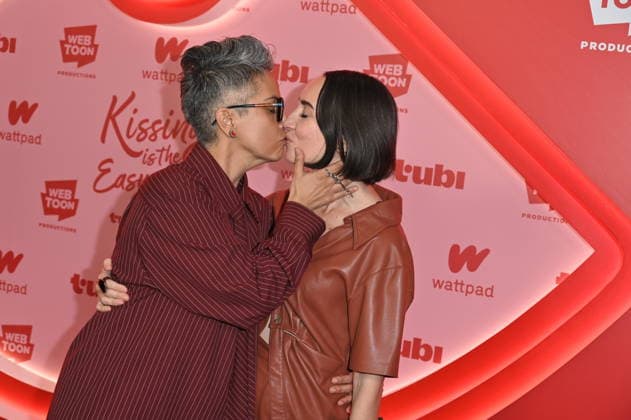 Kissing Is The Easy Part Premiere Fawzia Mirza and Andria Wilson Mirza at Tubi s Kissing Is The Easy Part Los Angeles Premiere held at The London on February 05, 2026 in Los Angeles, California Credit: AdMedia EDITORIAL USE ONLY  Copyright: xx AdMediax admphotostwo966789