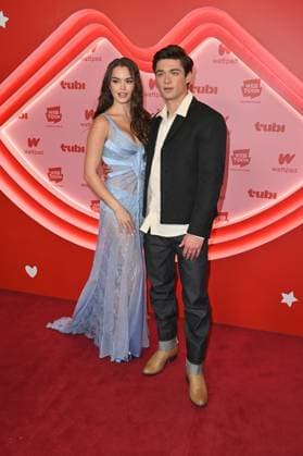 Paris Berelc & Asher Angel at Tubi s Kissing Is The Easy Part Los Angeles Premiere held at The London on February 05, 2026 in Los Angeles, California Credit: USA - ZUMAa123 20260206_zaa_a123_052 Copyright: xAdMediax