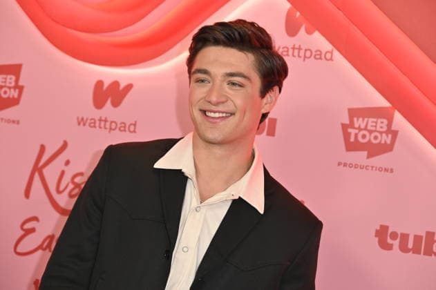 Asher Angel at Tubi s Kissing Is The Easy Part Los Angeles Premiere held at The London on February 05, 2026 in Los Angeles, California Copyright: xAdMediax xMediaPunchx