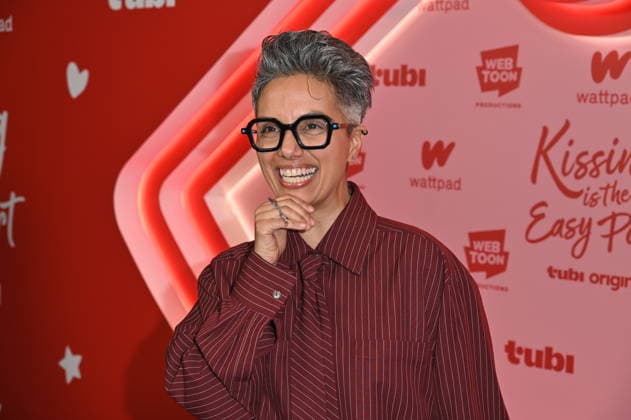 Fawzia Mirza at Tubi s Kissing Is The Easy Part Los Angeles Premiere held at The London on February 05, 2026 in Los Angeles, California Copyright: xAdMediax xMediaPunchx