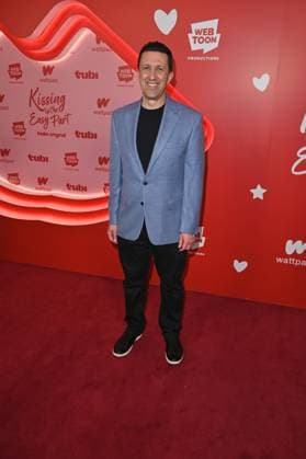 Adam Lewinson at Tubi s Kissing Is The Easy Part Los Angeles Premiere held at The London on February 05, 2026 in Los Angeles, California Copyright: xAdMediax xMediaPunchx
