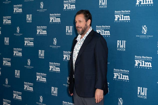 The 41st Santa Barbara International Film Festival at the Arlington Theater, Santa Barbara, USA, Thursday 5 February 2026. Actor and comedian Adam Sandler attends the 41st Santa Barbara International Film Festival to receive the Maltin Modern Master Award at the Arlington Theater in Santa Barbara, USA, Thursday, 5 February 2026., Credit:JERRY PEREZ Avalon USA, California, Santa Barbara  Copyright: xJERRYxPEREZx xAvalonx 1072460379
