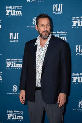 The 41st Santa Barbara International Film Festival at the Arlington Theater, Santa Barbara, USA, Thursday 5 February 2026. Actor and comedian Adam Sandler attends the 41st Santa Barbara International Film Festival to receive the Maltin Modern Master Award at the Arlington Theater in Santa Barbara, USA, Thursday, 5 February 2026., Credit:JERRY PEREZ Avalon USA, California, Santa Barbara  Copyright: xJERRYxPEREZx xAvalonx 1072460396