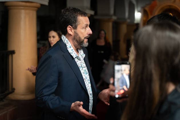 The 41st Santa Barbara International Film Festival at the Arlington Theater, Santa Barbara, USA, Thursday 5 February 2026. Actor and comedian Adam Sandler attends the 41st Santa Barbara International Film Festival to receive the Maltin Modern Master Award at the Arlington Theater in Santa Barbara, USA, Thursday, 5 February 2026., Credit:JERRY PEREZ Avalon USA, California, Santa Barbara  Copyright: xJERRYxPEREZx xAvalonx 1072460445