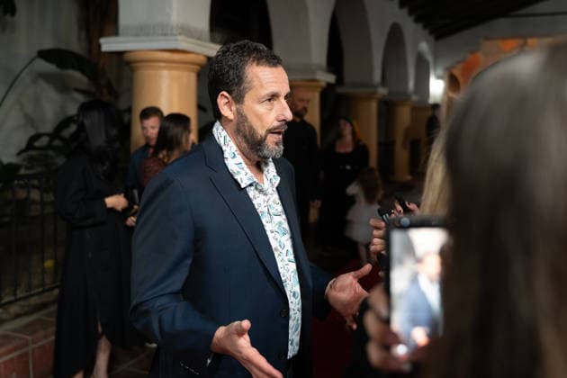 The 41st Santa Barbara International Film Festival at the Arlington Theater, Santa Barbara, USA, Thursday 5 February 2026. Actor and comedian Adam Sandler attends the 41st Santa Barbara International Film Festival to receive the Maltin Modern Master Award at the Arlington Theater in Santa Barbara, USA, Thursday, 5 February 2026., Credit:JERRY PEREZ Avalon USA, California, Santa Barbara  Copyright: xJERRYxPEREZx xAvalonx 1072460454