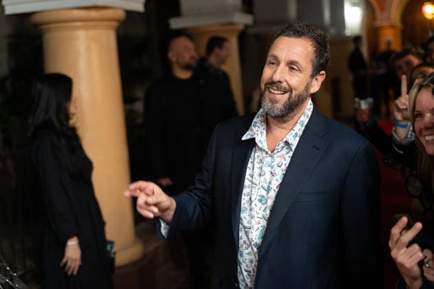 The 41st Santa Barbara International Film Festival at the Arlington Theater, Santa Barbara, USA, Thursday 5 February 2026. Actor and comedian Adam Sandler attends the 41st Santa Barbara International Film Festival to receive the Maltin Modern Master Award at the Arlington Theater in Santa Barbara, USA, Thursday, 5 February 2026., Credit:JERRY PEREZ Avalon USA, California, Santa Barbara  Copyright: xJERRYxPEREZx xAvalonx 1072460460