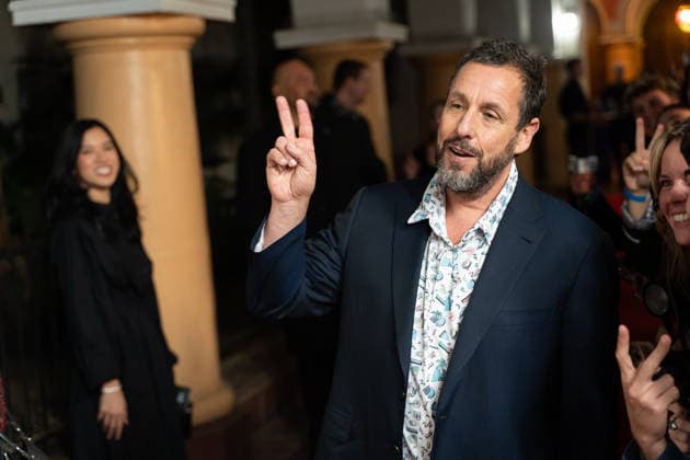 The 41st Santa Barbara International Film Festival at the Arlington Theater, Santa Barbara, USA, Thursday 5 February 2026. Actor and comedian Adam Sandler attends the 41st Santa Barbara International Film Festival to receive the Maltin Modern Master Award at the Arlington Theater in Santa Barbara, USA, Thursday, 5 February 2026., Credit:JERRY PEREZ Avalon USA, California, Santa Barbara  Copyright: xJERRYxPEREZx xAvalonx 1072460465
