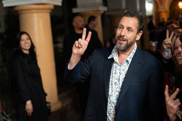The 41st Santa Barbara International Film Festival at the Arlington Theater, Santa Barbara, USA, Thursday 5 February 2026. Actor and comedian Adam Sandler attends the 41st Santa Barbara International Film Festival to receive the Maltin Modern Master Award at the Arlington Theater in Santa Barbara, USA, Thursday, 5 February 2026., Credit:JERRY PEREZ Avalon USA, California, Santa Barbara  Copyright: xJERRYxPEREZx xAvalonx 1072460466
