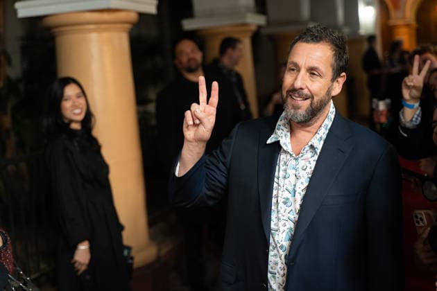 The 41st Santa Barbara International Film Festival at the Arlington Theater, Santa Barbara, USA, Thursday 5 February 2026. Actor and comedian Adam Sandler attends the 41st Santa Barbara International Film Festival to receive the Maltin Modern Master Award at the Arlington Theater in Santa Barbara, USA, Thursday, 5 February 2026., Credit:JERRY PEREZ Avalon USA, California, Santa Barbara  Copyright: xJERRYxPEREZx xAvalonx 1072460470