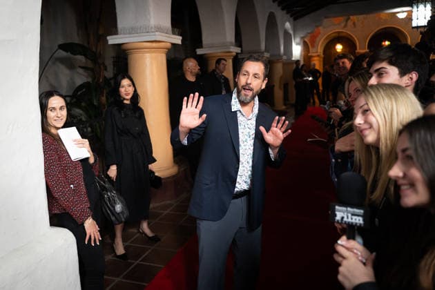 The 41st Santa Barbara International Film Festival at the Arlington Theater, Santa Barbara, USA, Thursday 5 February 2026. Actor and comedian Adam Sandler attends the 41st Santa Barbara International Film Festival to receive the Maltin Modern Master Award at the Arlington Theater in Santa Barbara, USA, Thursday, 5 February 2026., Credit:JERRY PEREZ Avalon USA, California, Santa Barbara  Copyright: xJERRYxPEREZx xAvalonx 1072460471