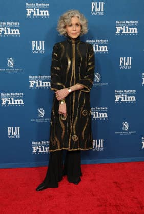 41st Annual Santa Barbara International Film Festival: Maltin Modern Master Award Honoring Adam Sandler 5 February 2026 . Santa Barbara, California - Jane FondaAt 41st Annual Santa Barbara International Film Festival: Maltin Modern Master Award Honoring Adam Sandler held at rlington Theatre in Santa Barbara., Credit:Sadou Faye Avalon United States, CA, Santa Barbara, Arlington Theatre  Copyright: xSadouxFayex xAvalonx 1072497249