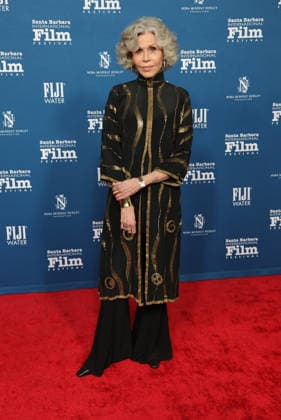 41st Annual Santa Barbara International Film Festival: Maltin Modern Master Award Honoring Adam Sandler 5 February 2026 . Santa Barbara, California - Jane FondaAt 41st Annual Santa Barbara International Film Festival: Maltin Modern Master Award Honoring Adam Sandler held at rlington Theatre in Santa Barbara., Credit:Sadou Faye Avalon United States, CA, Santa Barbara, Arlington Theatre  Copyright: xSadouxFayex xAvalonx 1072497304