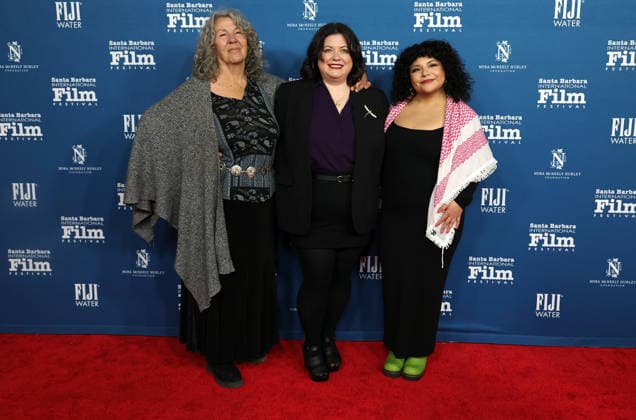 41st Annual Santa Barbara International Film Festival: Maltin Modern Master Award Honoring Adam Sandler 5 February 2026 . Santa Barbara, California - Diane Wilson, Katie Camosy, Jenny Espinoattend 41st Annual Santa Barbara International Film Festival: Maltin Modern Master Award Honoring Adam Sandler held at rlington Theatre in Santa Barbara., Credit:Sadou Faye Avalon United States, CA, Santa Barbara, Arlington Theatre  Copyright: xSadouxFayex xAvalonx 1072497451