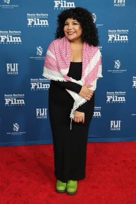 41st Annual Santa Barbara International Film Festival: Maltin Modern Master Award Honoring Adam Sandler 5 February 2026 . Santa Barbara, California Jenny Espino attend 41st Annual Santa Barbara International Film Festival: Maltin Modern Master Award Honoring Adam Sandler held at rlington Theatre in Santa Barbara., Credit:Sadou Faye Avalon United States, CA, Santa Barbara, Arlington Theatre  Copyright: xSadouxFayex xAvalonx 1072498198