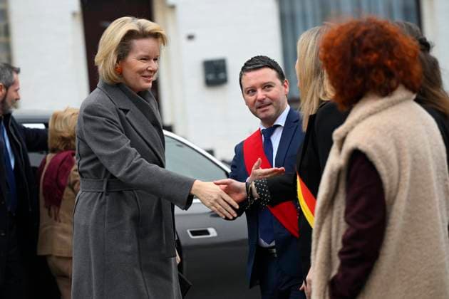 Queen Mathilde visits the Sexual Violence Care Centre in Lodelinsart LODELINSART, BELGIUM - FEBRUARY 06 : Queen Mathilde of Belgium visits the Sexual Violence Support Centre (CPVS) in Lodelinsart. Victims of sexual violence receive comprehensive support there, including medical care, legal assistance and psychological support, in a comforting and respectful environment that acknowledges their suffering. on February 6, 2026 in Lodelinsart, Belgium, 06 02 2026 Lodelinsart Belgium  Copyright: xPhilipxReynaersx