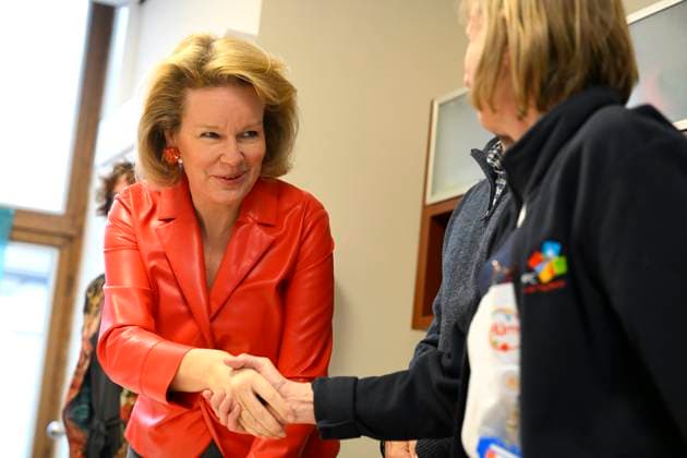Queen Mathilde visits the Sexual Violence Care Centre in Lodelinsart LODELINSART, BELGIUM - FEBRUARY 06 : Queen Mathilde of Belgium visits the Sexual Violence Support Centre (CPVS) in Lodelinsart. Victims of sexual violence receive comprehensive support there, including medical care, legal assistance and psychological support, in a comforting and respectful environment that acknowledges their suffering. on February 6, 2026 in Lodelinsart, Belgium, 06 02 2026 Lodelinsart Belgium  Copyright: xPhilipxReynaersx