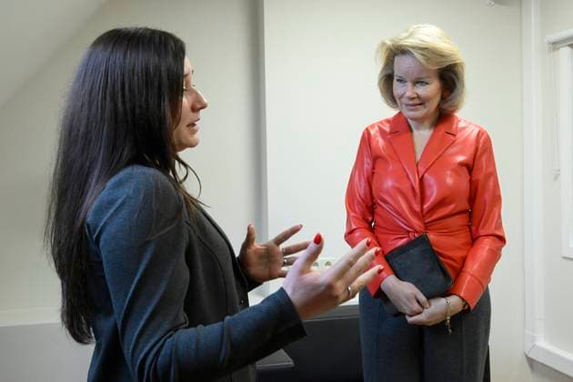 Queen Mathilde visits the Sexual Violence Care Centre in Lodelinsart LODELINSART, BELGIUM - FEBRUARY 06 : Queen Mathilde of Belgium visits the Sexual Violence Support Centre (CPVS) in Lodelinsart. Victims of sexual violence receive comprehensive support there, including medical care, legal assistance and psychological support, in a comforting and respectful environment that acknowledges their suffering. on February 6, 2026 in Lodelinsart, Belgium, 06 02 2026 Lodelinsart Belgium  Copyright: xPhilipxReynaersx