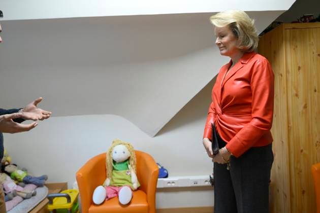 Queen Mathilde visits the Sexual Violence Care Centre in Lodelinsart LODELINSART, BELGIUM - FEBRUARY 06 : Queen Mathilde of Belgium visits the Sexual Violence Support Centre (CPVS) in Lodelinsart. Victims of sexual violence receive comprehensive support there, including medical care, legal assistance and psychological support, in a comforting and respectful environment that acknowledges their suffering. on February 6, 2026 in Lodelinsart, Belgium, 06 02 2026 Lodelinsart Belgium  Copyright: xPhilipxReynaersx