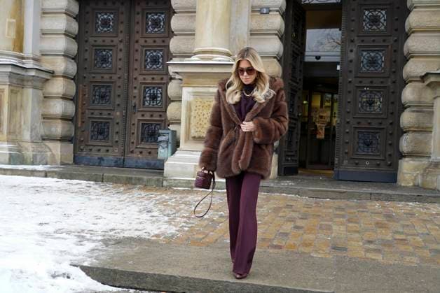 Sylvie Francoise Meis as a witness after her testimony on the way to the cab Hamburg District Court Criminal Justice Building Sievekingsplatz on 06 02 2026 Trial against the defendant M accused of joint residential burglary for having stolen handbags and jewelry worth over 500,000 euros Hamburg Germany