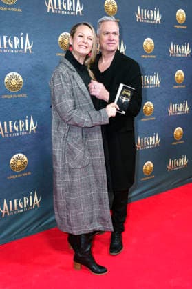 Lara von Stumberg and Manou Lubowski at the premiere of the Cirque du Soleil Alegria show at the Theresienwiese in Munich, 05 02 2026 Foto:xN.xKolinzx xFuturexImagex alegria_6202