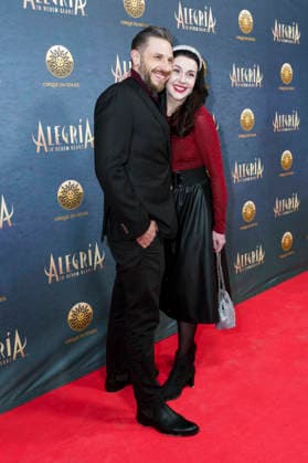 Alex Keil and Anita Eichhorn at the premiere of the Cirque du Soleil Alegria show at the Theresienwiese in Munich, 05 02 2026 Foto:xN.xKolinzx xFuturexImagex alegria_6203