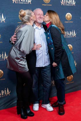Miriam Beyer, Sepp Schauer and Corinna Binzer at the premiere of the Cirque du Soleil Alegria show at the Theresienwiese in Munich, 05 02 2026 Foto:xN.xKolinzx xFuturexImagex alegria_6207