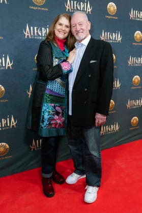 Corinna Binzer and Sepp Schauer at the premiere of the Cirque du Soleil Alegria show at the Theresienwiese in Munich, 05 02 2026 Foto:xN.xKolinzx xFuturexImagex alegria_6210