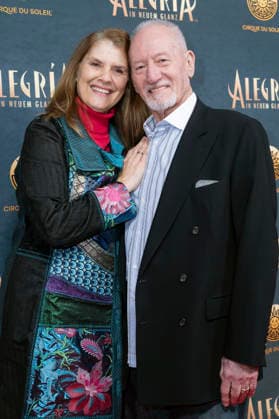Corinna Binzer and Sepp Schauer at the premiere of the Cirque du Soleil Alegria show at the Theresienwiese in Munich, 05 02 2026 Foto:xN.xKolinzx xFuturexImagex alegria_6211