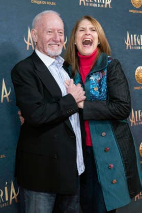 Sepp Schauer and Corinna Binzer at the premiere of the Cirque du Soleil Alegria show at the Theresienwiese in Munich, 05 02 2026 Foto:xN.xKolinzx xFuturexImagex alegria_6214