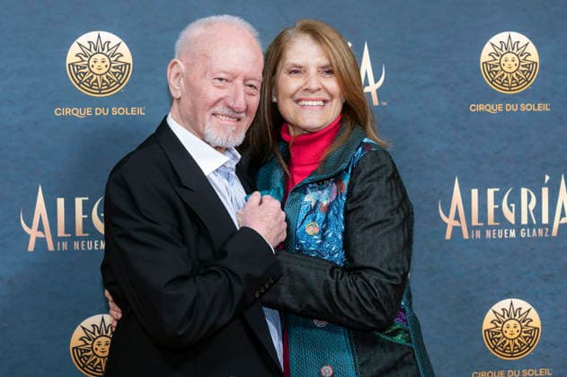 Sepp Schauer and Corinna Binzer at the premiere of the Cirque du Soleil Alegria show at the Theresienwiese in Munich, 05 02 2026 Foto:xN.xKolinzx xFuturexImagex alegria_6215