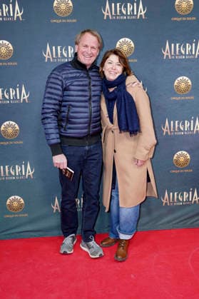 Markus Wasmeier with his wife Brigitte Wasmeier at the premiere of the Cirque du Soleil Alegria show at the Theresienwiese in Munich, 05 02 2026 Foto:xN.xKolinzx xFuturexImagex alegria_6228