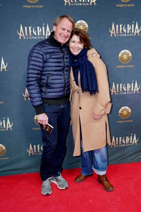 Markus Wasmeier with his wife Brigitte Wasmeier at the premiere of the Cirque du Soleil Alegria show at the Theresienwiese in Munich, 05 02 2026 Foto:xN.xKolinzx xFuturexImagex alegria_6229