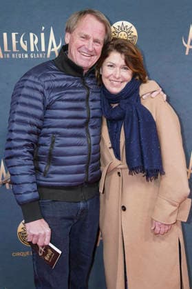 Markus Wasmeier with his wife Brigitte Wasmeier at the premiere of the Cirque du Soleil Alegria show at the Theresienwiese in Munich, 05 02 2026 Foto:xN.xKolinzx xFuturexImagex alegria_6231