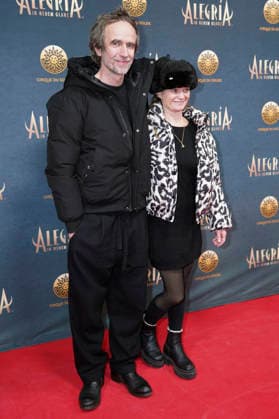 Felix Hellmann and Natalie Spinell at the premiere of the Cirque du Soleil Alegria show at the Theresienwiese in Munich, 05 02 2026 Foto:xN.xKolinzx xFuturexImagex alegria_6232