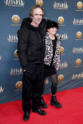Felix Hellmann and Natalie Spinell at the premiere of the Cirque du Soleil Alegria show at the Theresienwiese in Munich, 05 02 2026 Foto:xN.xKolinzx xFuturexImagex alegria_6233