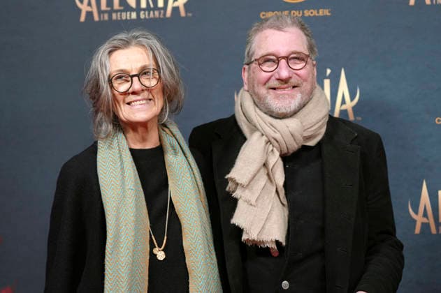 Michael Fitz with his wife Karin Fitz at the premiere of the Cirque du Soleil Alegria show at the Theresienwiese in Munich, 05 02 2026 Foto:xN.xKolinzx xFuturexImagex alegria_6257