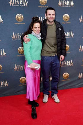 Maya Haddad and Jonathan Müller at the premiere of the Cirque du Soleil Alegria show at the Theresienwiese in Munich, 05 02 2026 Foto:xN.xKolinzx xFuturexImagex alegria_6258