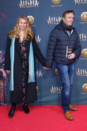 Stephanie Krogmann and Hannes Jaenicke at the premiere of the Cirque du Soleil Alegria show at the Theresienwiese in Munich, 05 02 2026 Foto:xN.xKolinzx xFuturexImagex alegria_6264
