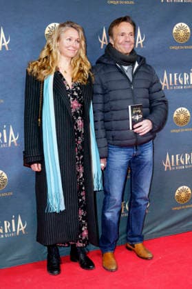 Stephanie Krogmann and Hannes Jaenicke at the premiere of the Cirque du Soleil Alegria show at the Theresienwiese in Munich, 05 02 2026 Foto:xN.xKolinzx xFuturexImagex alegria_6265