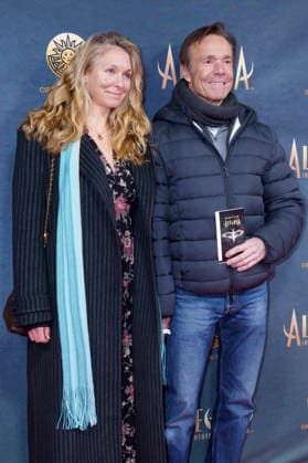 Stephanie Krogmann and Hannes Jaenicke at the premiere of the Cirque du Soleil Alegria show at the Theresienwiese in Munich, 05 02 2026 Foto:xN.xKolinzx xFuturexImagex alegria_6266