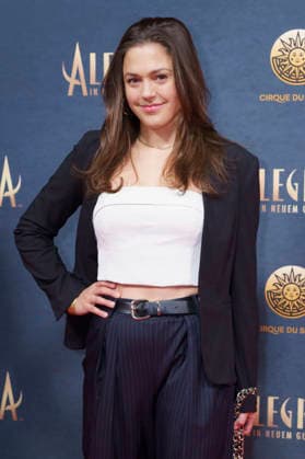Katharina Scheuba at the premiere of the show Cirque du Soleil Alegria at the Theresienwiese Munich, 05 02 2026 Foto:xN.xKolinzx xFuturexImagex alegria_6291
