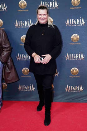 Susi Erdmann at the premiere of the Cirque du Soleil Alegria show at the Theresienwiese in Munich, 05 02 2026 Foto:xN.xKolinzx xFuturexImagex alegria_6311