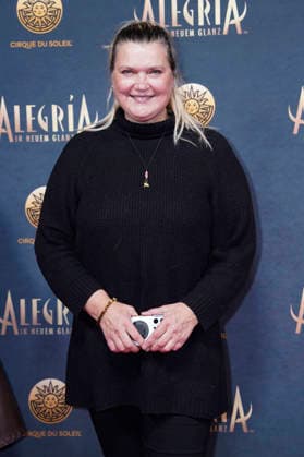 Susi Erdmann at the premiere of the Cirque du Soleil Alegria show at the Theresienwiese in Munich, 05 02 2026 Foto:xN.xKolinzx xFuturexImagex alegria_6312