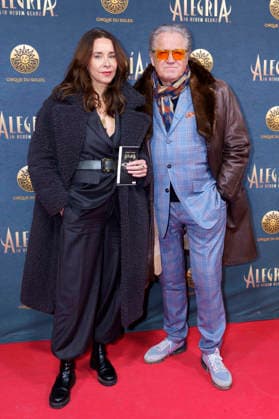 Katharina Müller Elmau and Michael Brandner at the premiere of the Cirque du Soleil Alegria show at the Theresienwiese in Munich, 05 02 2026 Foto:xN.xKolinzx xFuturexImagex alegria_6315