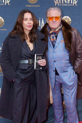 Katharina Müller Elmau and Michael Brandner at the premiere of the Cirque du Soleil Alegria show at the Theresienwiese in Munich, 05 02 2026 Foto:xN.xKolinzx xFuturexImagex alegria_6316