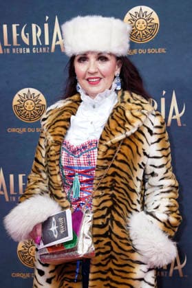 Angelika Zwerenz at the premiere of the Cirque du Soleil Alegria show at the Theresienwiese in Munich, 05 02 2026 Foto:xN.xKolinzx xFuturexImagex alegria_6328