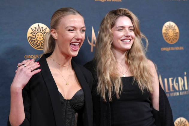 Lilly Krug and Mitsou Jung at the premiere of the Cirque du Soleil Alegria show at the Theresienwiese in Munich, 05 02 2026 Foto:xN.xKolinzx xFuturexImagex alegria_6340