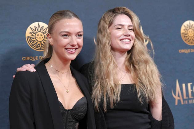 Lilly Krug and Mitsou Jung at the premiere of the Cirque du Soleil Alegria show at the Theresienwiese in Munich, 05 02 2026 Foto:xN.xKolinzx xFuturexImagex alegria_6341